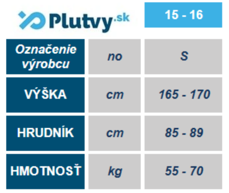 Juniorsky neoprén AquaLung Wave Hooded 6mm veľkosti